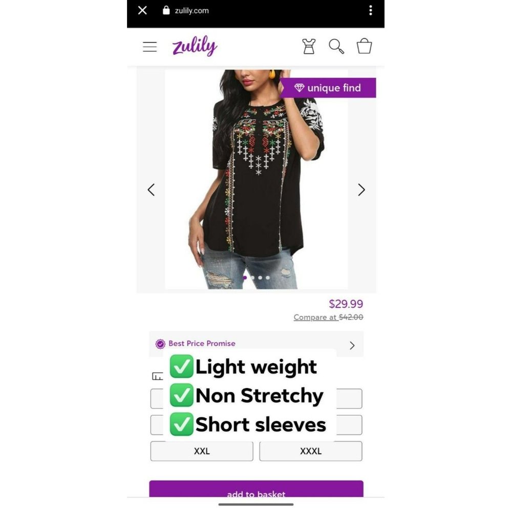 Mixed Blouses Bundle Size Medium - image 3